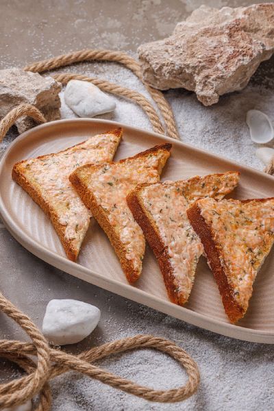 Хлеб запеченный с сыром